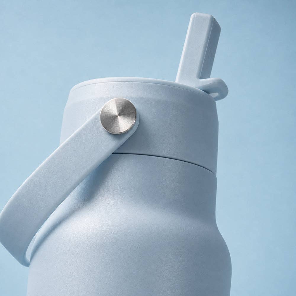 Baby Blue Stainless Steel 900ml Water Bottle