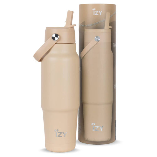 Peach Stainless Steel 900ml Water Bottle